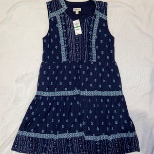 NAVY BLUE DAY DRESS